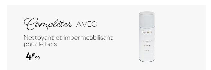 Nettoyant et imperméabilisant pour bois