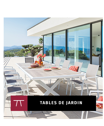 Tables de jardin