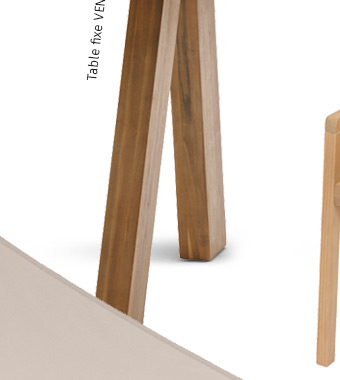Lot de 2 fauteuils TEMEIRA Acacia
