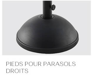 PIEDS POUR PARASOLS DROITS