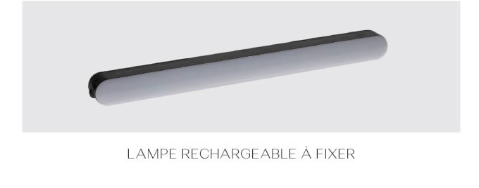 LAMPE RECHARGEABLE À FIXER