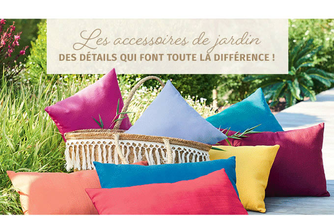 Les accessoires de jardin DES DÉTAILS QUI FONT TOUTE LA DIFFÉRENCE !