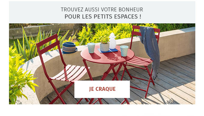 TROUVEZ AUSSI VOTRE BONHEUR POUR LES PETITS ESPACES ! - JE CRAQUE