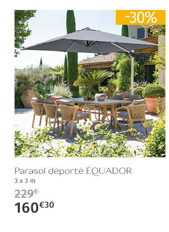 Parasol déporté ÉQUADOR - 160,30€