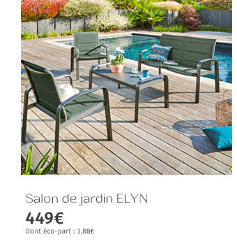 Salon de jardin ELYN