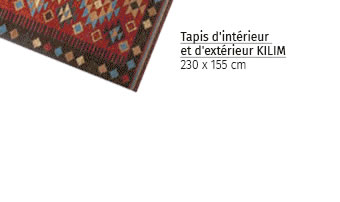 Tapis d'intérieur et d'extérieur KILIM