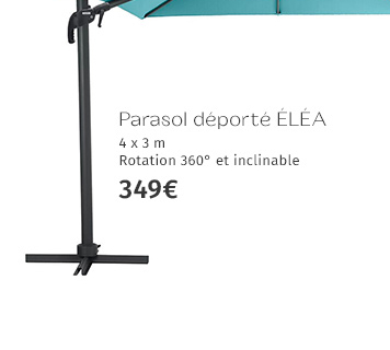 Parasol déporté ÉLÉA