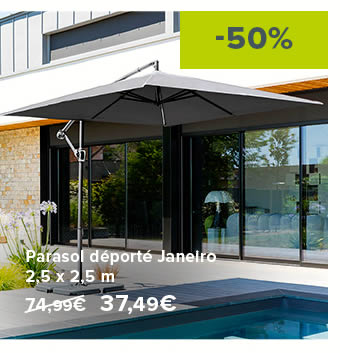 Parasol déporté Janeiro - 37,49€