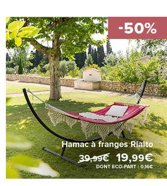 Hamac à franges Rialto