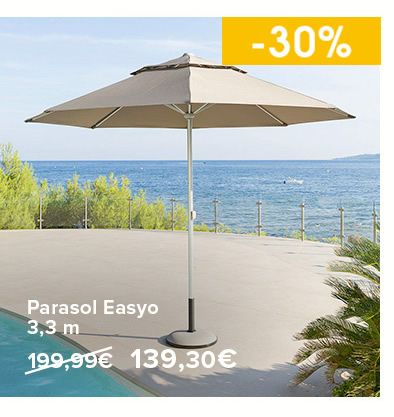 Parasol Easyo - 139,30€ - 3,3 m