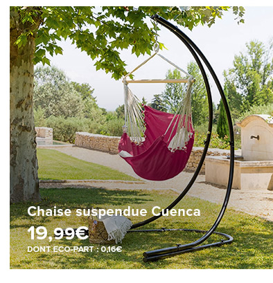 Chaise suspendue Cuenca