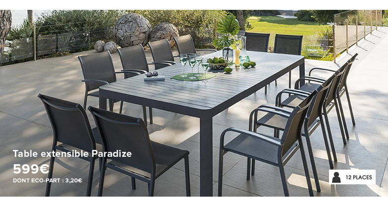 Table extensible Paradize