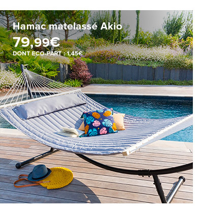 Hamac matelassé Akio