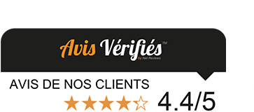 Avis Vérifiés AVIS DE NOS CLIENTS 4.4/5