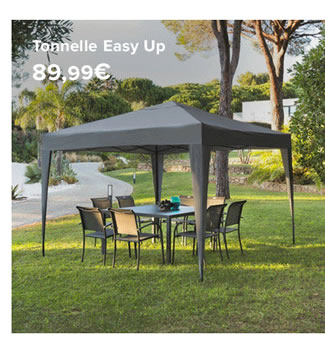 Tonnelle Easy Up 89,99€