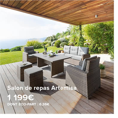 Salon de repas Artemisa - 1 199€ - DONT ECO-PART : 6,36€