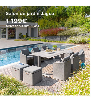 Salon de jardin Jagua - 1 199€