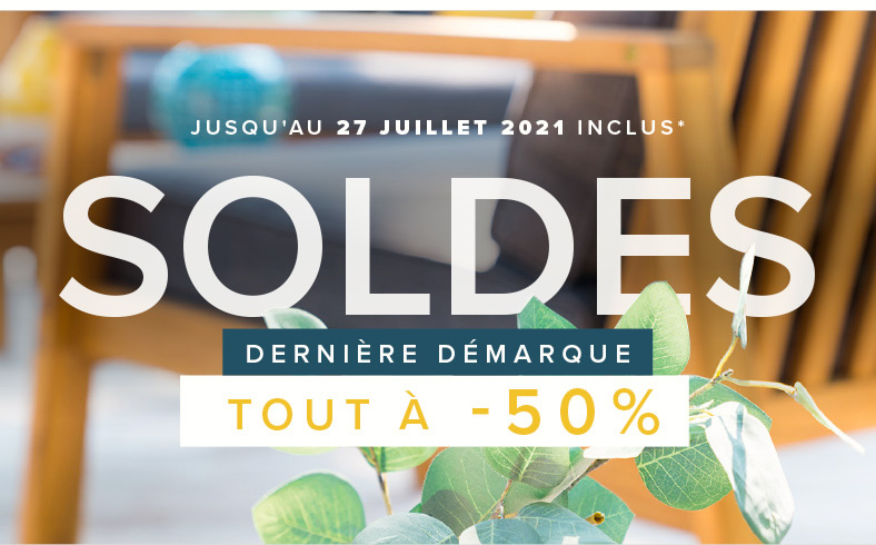 SOLDES - DERNIÈRE DÉMARQUE - TOUT À -50% 