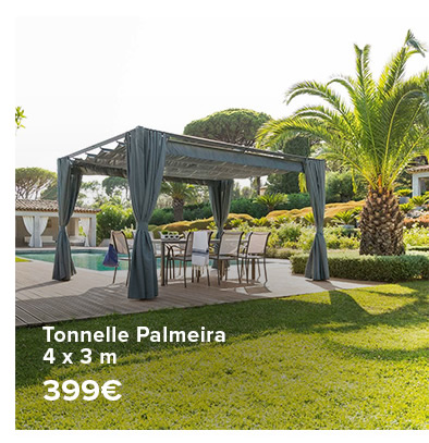 Tonnelle Palmeira - 399€ - 4 x 3 m