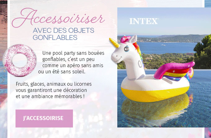 Accessoiriser AVEC DES OBJETS GONFLABLES | J'ACCESSOIRISE