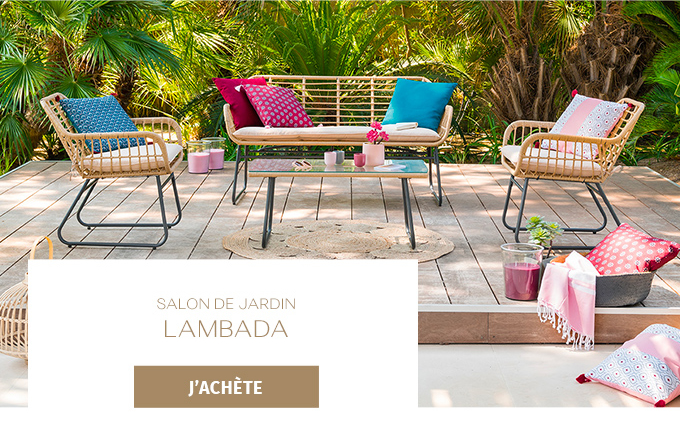 Salon de jardin LAMBADA