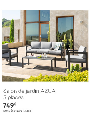 Salon de jardin AZUA