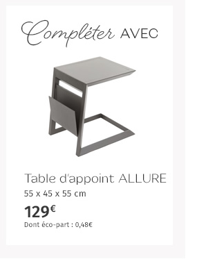 Table d'appoint ALLURE