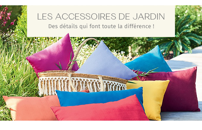 LES ACCESSOIRES DE JARDIN