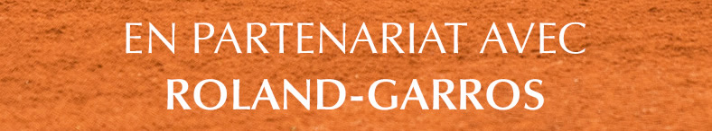 EN PARTENARIAT AVEC ROLAND-GARROS