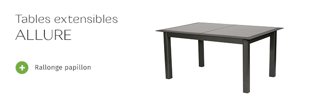 Tables extensibles | ALLLURE