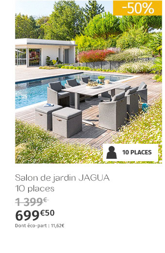 Salon de jardin JAGUA