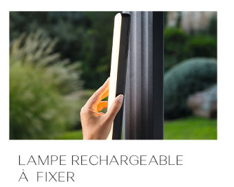 LAMPE RECHARGE À FIXER