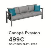 Canapé Évasion 499€