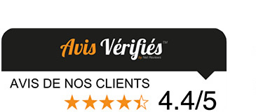 Avis Vérifiés AVIS DE NOS CLIENTS 4.4/5